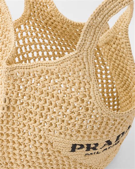 Natural Crochet Tote Bag 